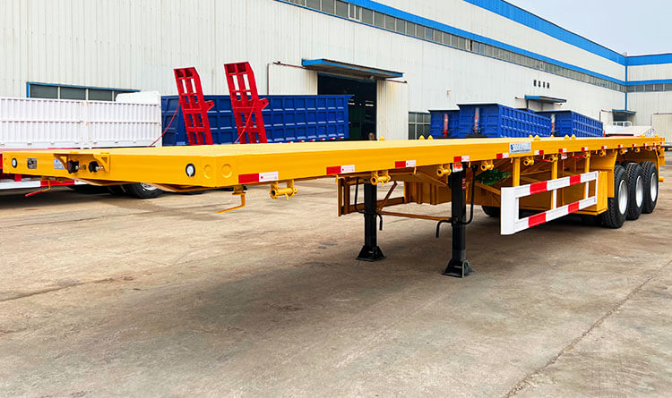 Flatbed Tractor Trailer | Flatbed Truck Trailer for Sale in Mali