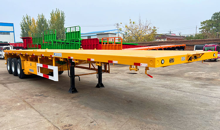 Flatbed Tractor Trailer | Flatbed Truck Trailer for Sale in Mali