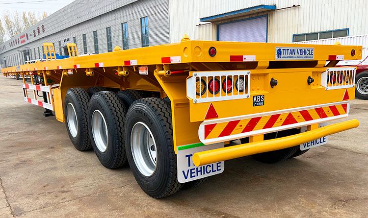 Flatbed Tractor Trailer | Flatbed Truck Trailer for Sale in Mali