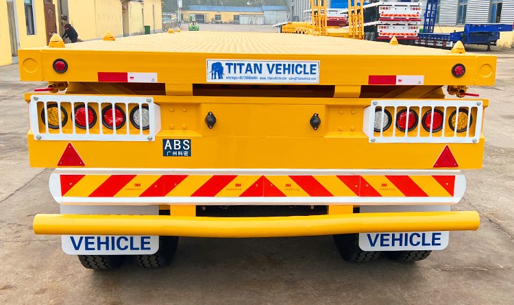 Flatbed Tractor Trailer | Flatbed Truck Trailer for Sale in Mali