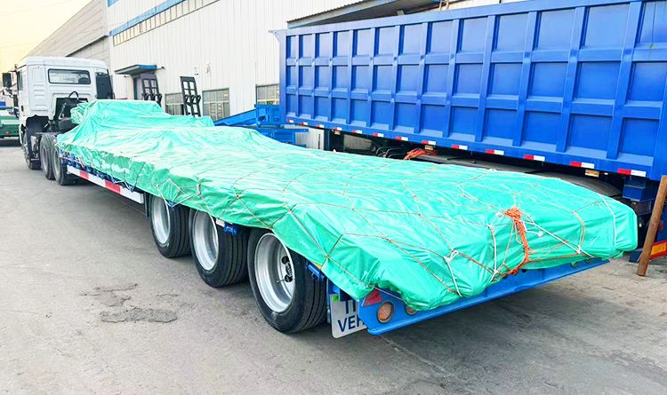 3 Axle Low Bed Trailer Truck for Sale Price in Mali
