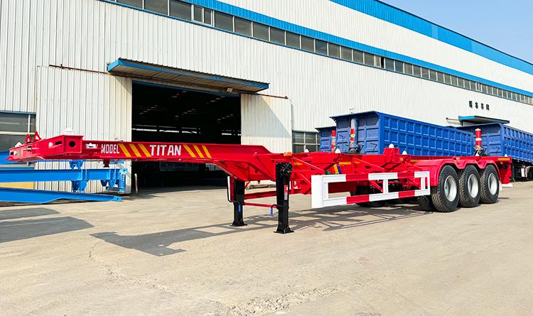 40 Foot Chassis for Sale | Skeletal Trailer in Mali