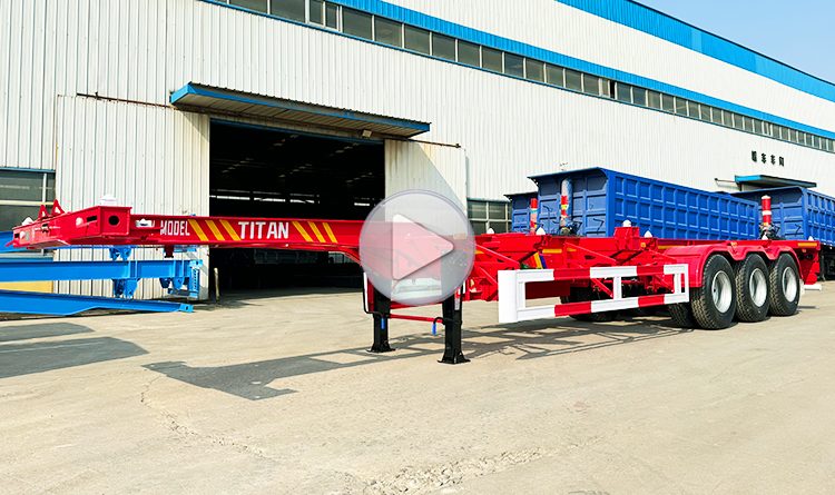 40 Foot Chassis for Sale | Skeletal Trailer in Mali