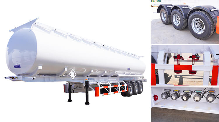 3 Axle Fuel Tanker Trailer for Sale Price in Mali