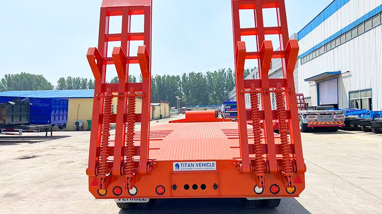 3 Axle 60ton Low Loader Trailer Truck for Sale in Mali