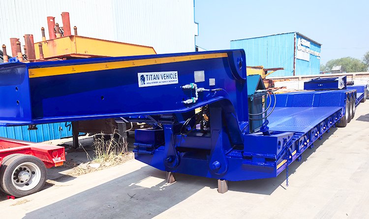 3 Axle Removable Gooseneck Trailer for Sale in Mali