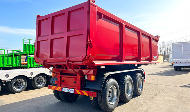 3 Axle Semi Tipper Trailer | Tipper Semi Tipper for Sale in Mali