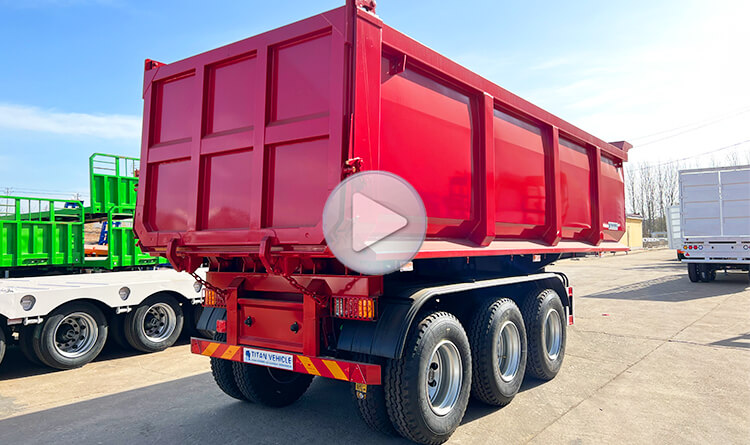 3 Axle Semi Tipper Trailer | Tipper Semi Tipper for Sale in Mali