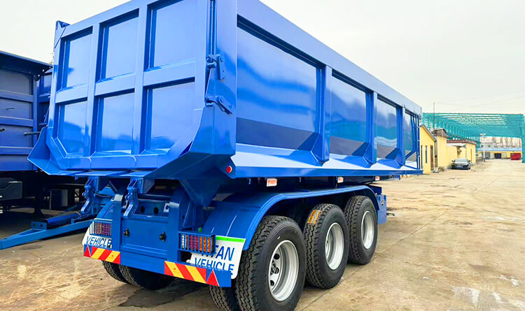 3 Axle Dumper Trailer | Dump Semi Trailer for Sale in Mali