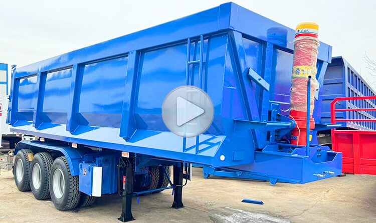 3 Axle Dumper Trailer | Dump Semi Trailer for Sale in Mali