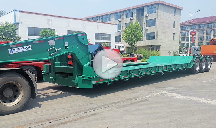 3 Axle Detachable Goosenenck Lowboy Trailer for Sale in Mali