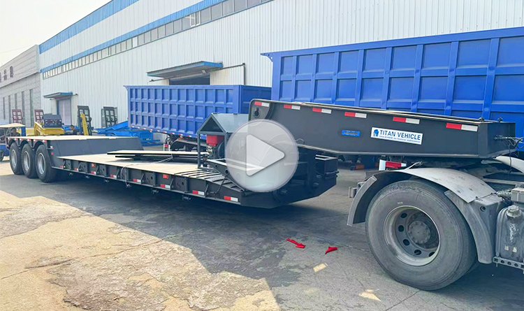 3 Axle Detachable Goosenenck Trailer for Sale in Mali