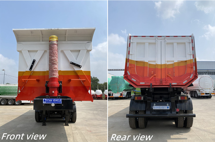 4 Axle Semi Dump Trailer for Sale