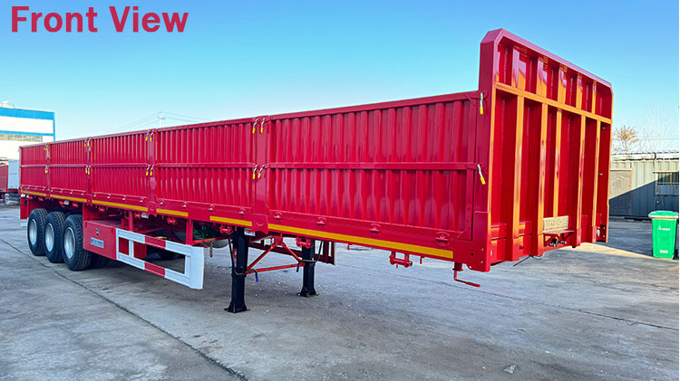 3 Axle 60 Tons Side Wall Trailer in Mali