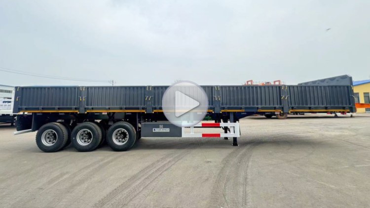 Tri Axle Side Wall Trailer Price in Mali