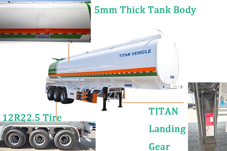 Diesel Fuel Tanker Trailer for Sale in Mali