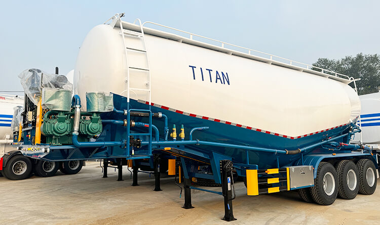 35 CBM Bulk Cement Tank Trailer for Sale in Mali