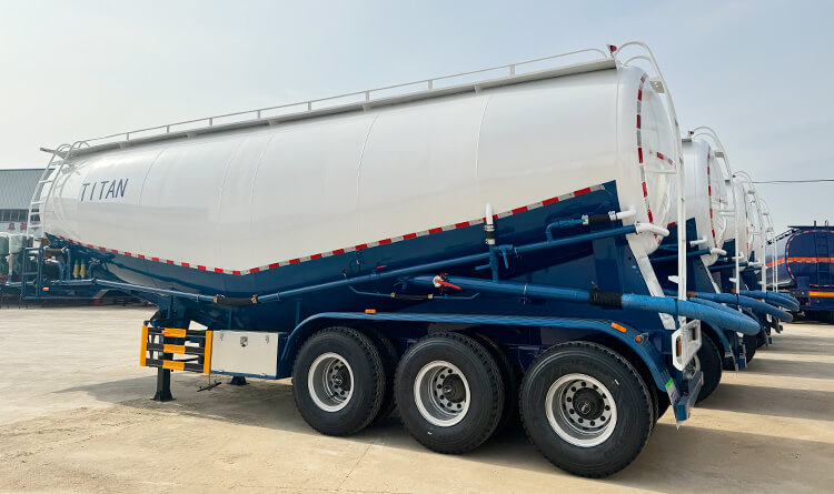 35 CBM Bulk Cement Tank Trailer for Sale in Mali