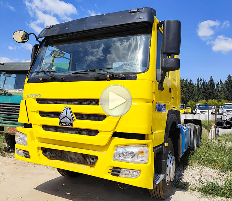 Used 371 Sinotruk Howo 6x4 Tractor Truck Price in Mali