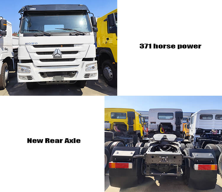 2nd Hand Sino Howo Truck 371 Tractor Head for Sale in Bamako Mali