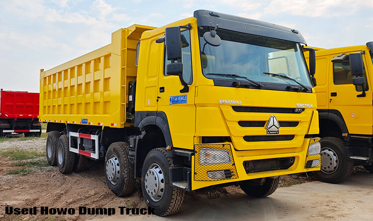Second Hand 371 Howo 12 Wheeler Dump Truck Price in Mali