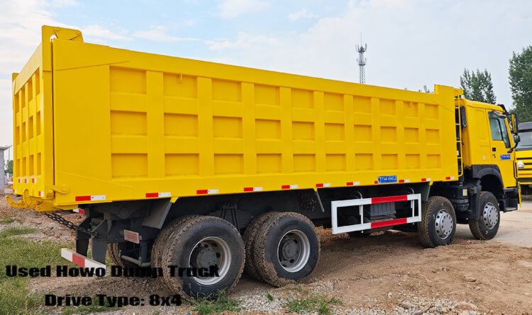 Second Hand 371 Howo 12 Wheeler Dump Truck Price in Mali