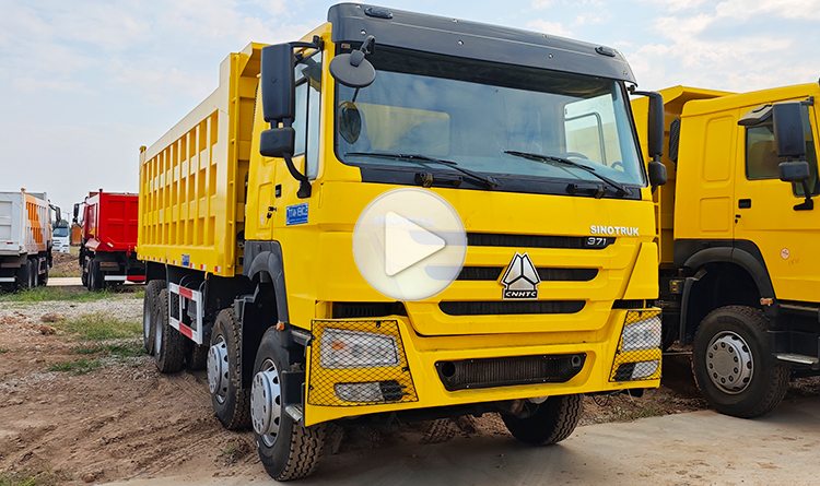 Second Hand 371 Howo 12 Wheeler Dump Truck Price in Mali
