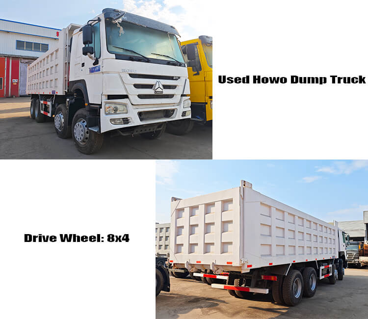Used Sinotruk Howo 8x4 Dump Truck Price in Mali