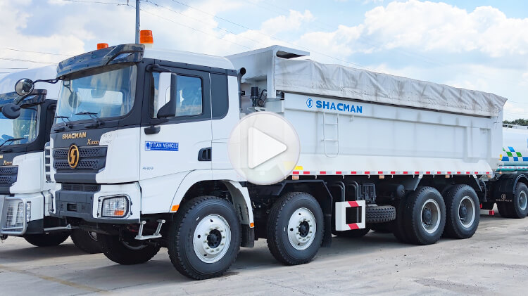 Shacman X3000 8X4 Dump Truck for Sale in Mali