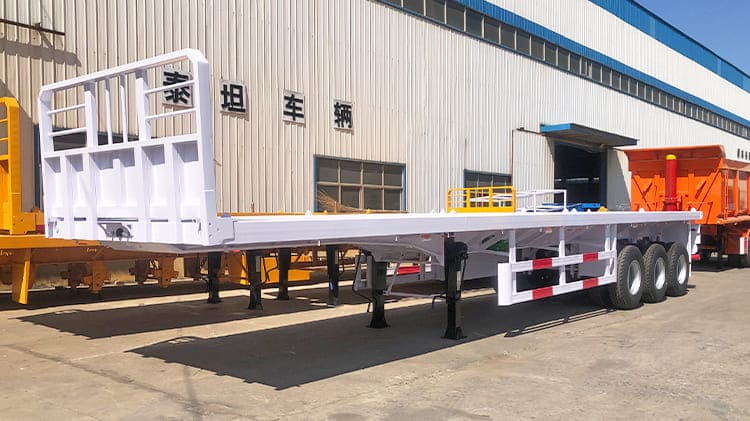 Flatbed Container Truck Trailer for Sale in Mali