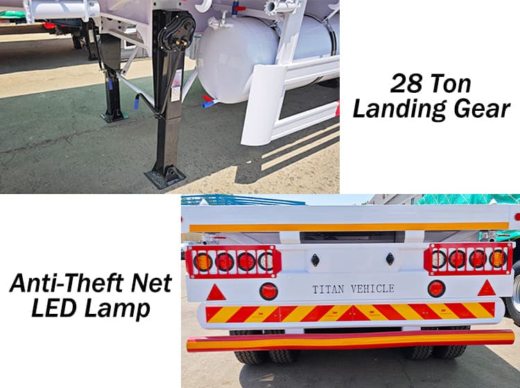 Flatbed Semi Trailer for Sale in Mali Bamako