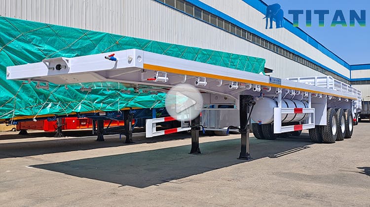 Flatbed Semi Trailer for Sale in Mali Bamako