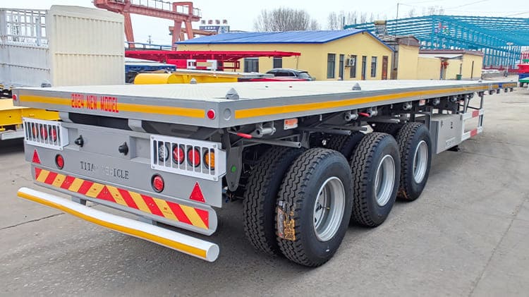 Heavy Duty Flatbed Trailer for Sale in Bamako Mali