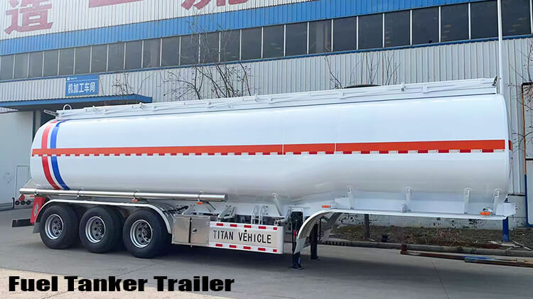 3 Axle 45000 Liters Fuel Tanker Semi Trailer for Sale Price in Mali