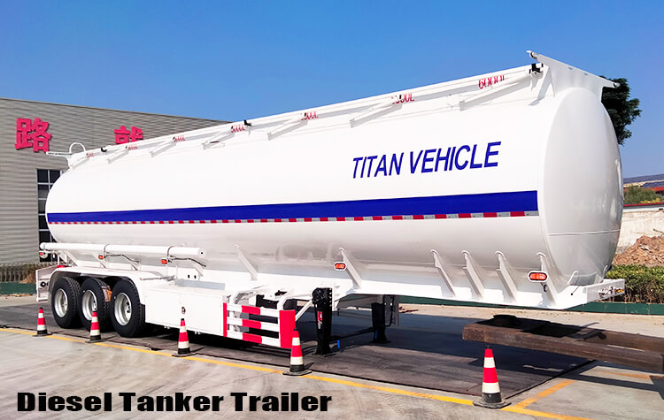 3 Axle Oil Diesel Tanker Trailer for Sale in Mali
