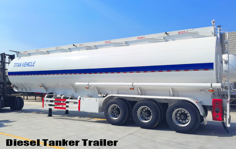 3 Axle Oil Diesel Tanker Trailer for Sale in Mali