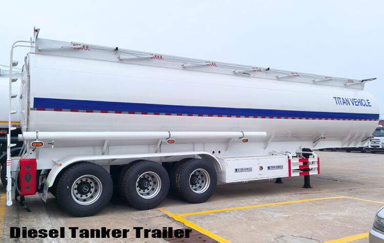 3 Axle Oil Diesel Tanker Trailer for Sale in Mali
