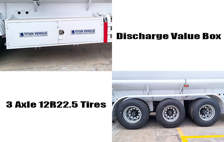 3 Axle Oil Diesel Tanker Trailer for Sale in Mali