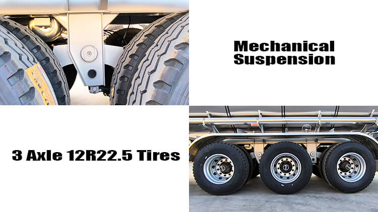 3 Axle Petrol Tanker Price | Stainless Steel Tanker Trailer for Sale in Mali
