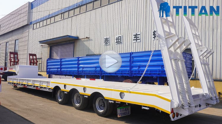 Low Bed Trailer Price for Sale in Mali Bamako