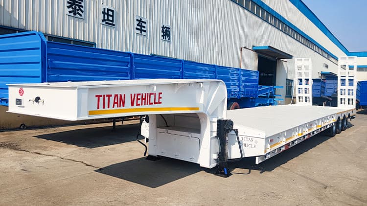 Low Bed Trailer Price for Sale in Mali Bamako