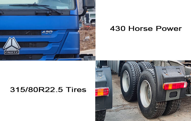 Sinotruk Howo 430 Tractor Head for Sale in Mali