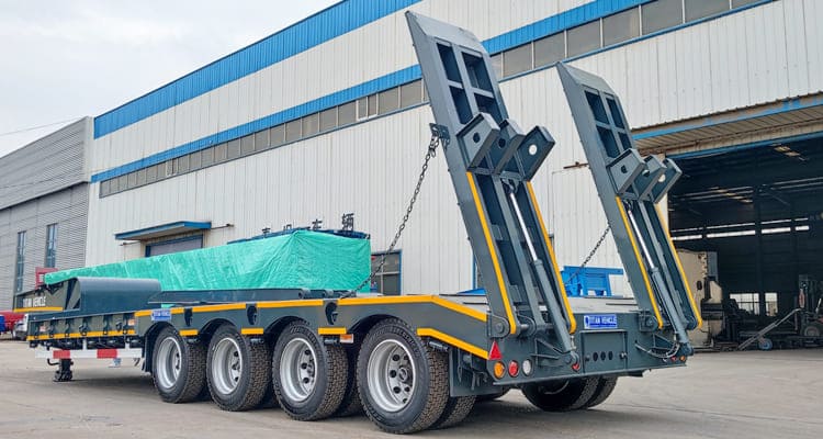 Low Bed Trailer Price for Sale in Mali
