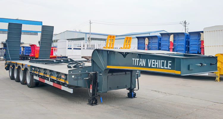 Low Bed Trailer Price for Sale in Mali