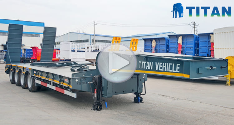 Low Bed Trailer Price for Sale in Mali