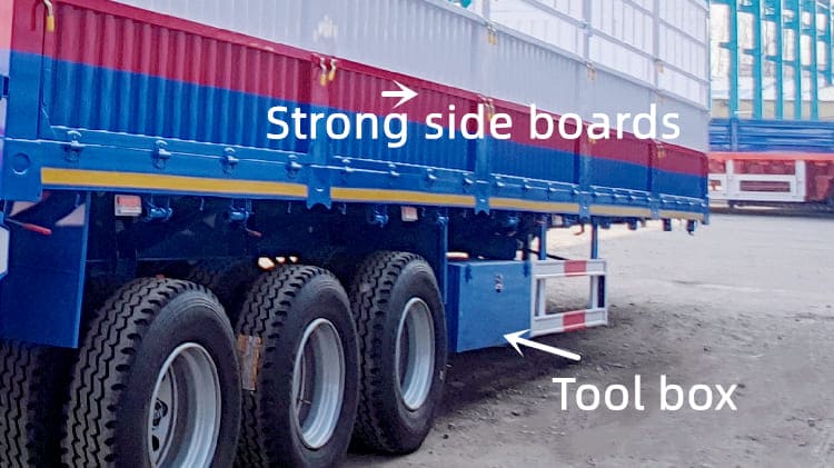 Fence Trailer | Fence Cargo Trailer for Sale in Mali
