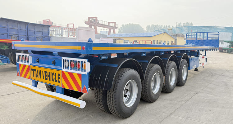 Flatbed Semi Trailer for Sale in Mali