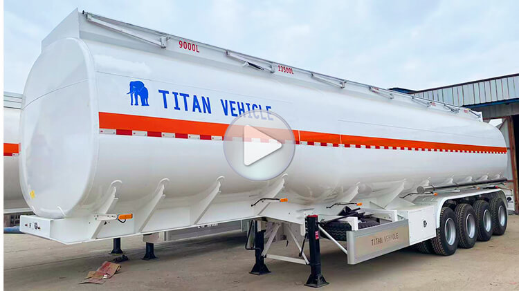 4 Axle Fuel Tanker Trailer for Sale in Mali