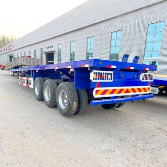 3 Axle Flabed Semi Trailer 