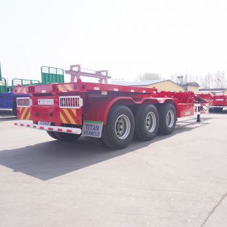 3 Axle 40ft Container Trailer for Sale